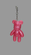 Resin Stand Teddy Bear Keychain 2”