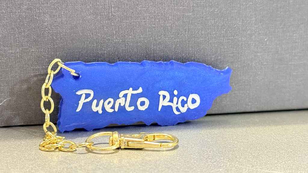 Puerto Rico Keychain