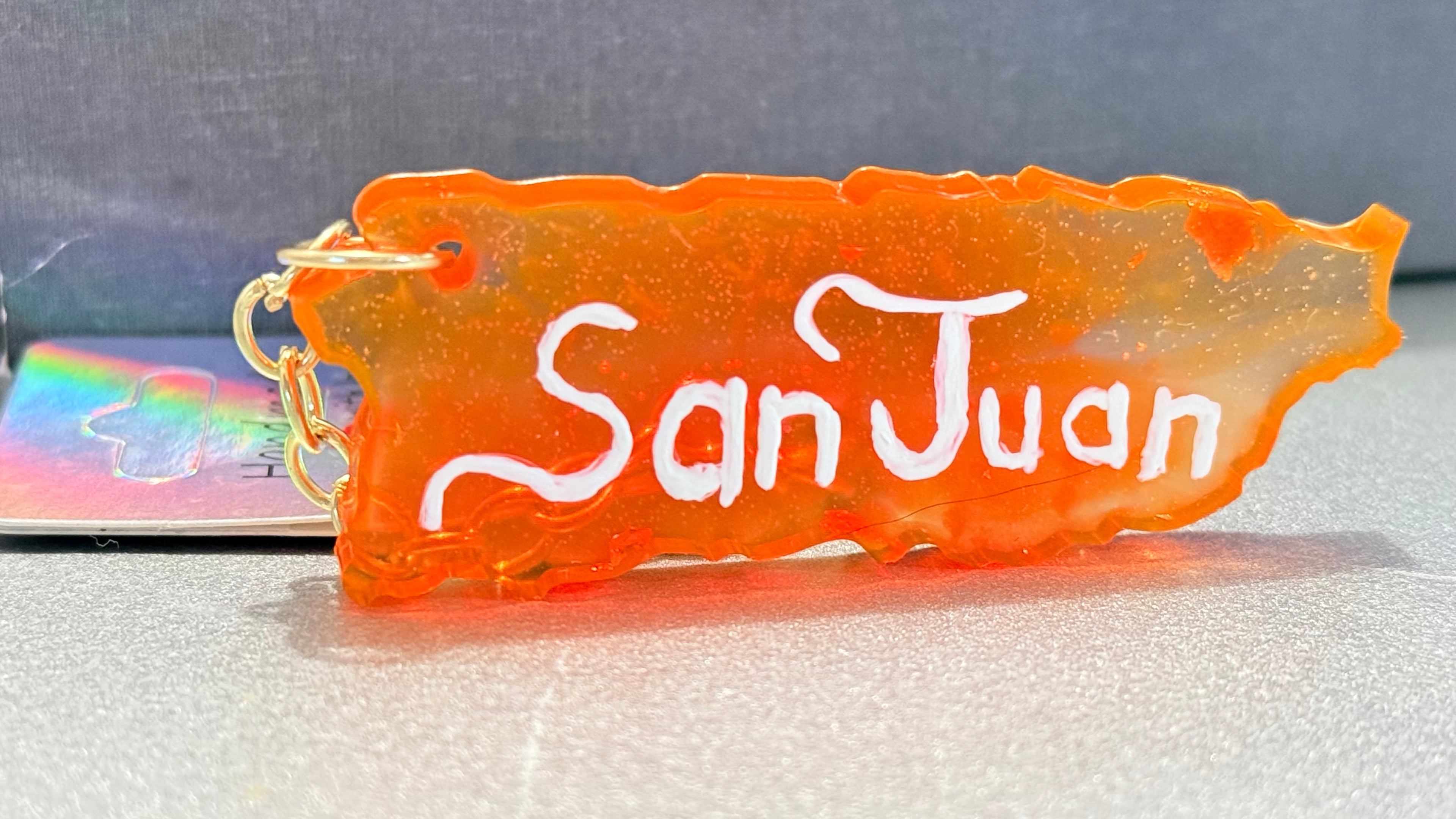 Puerto Rico Keychain