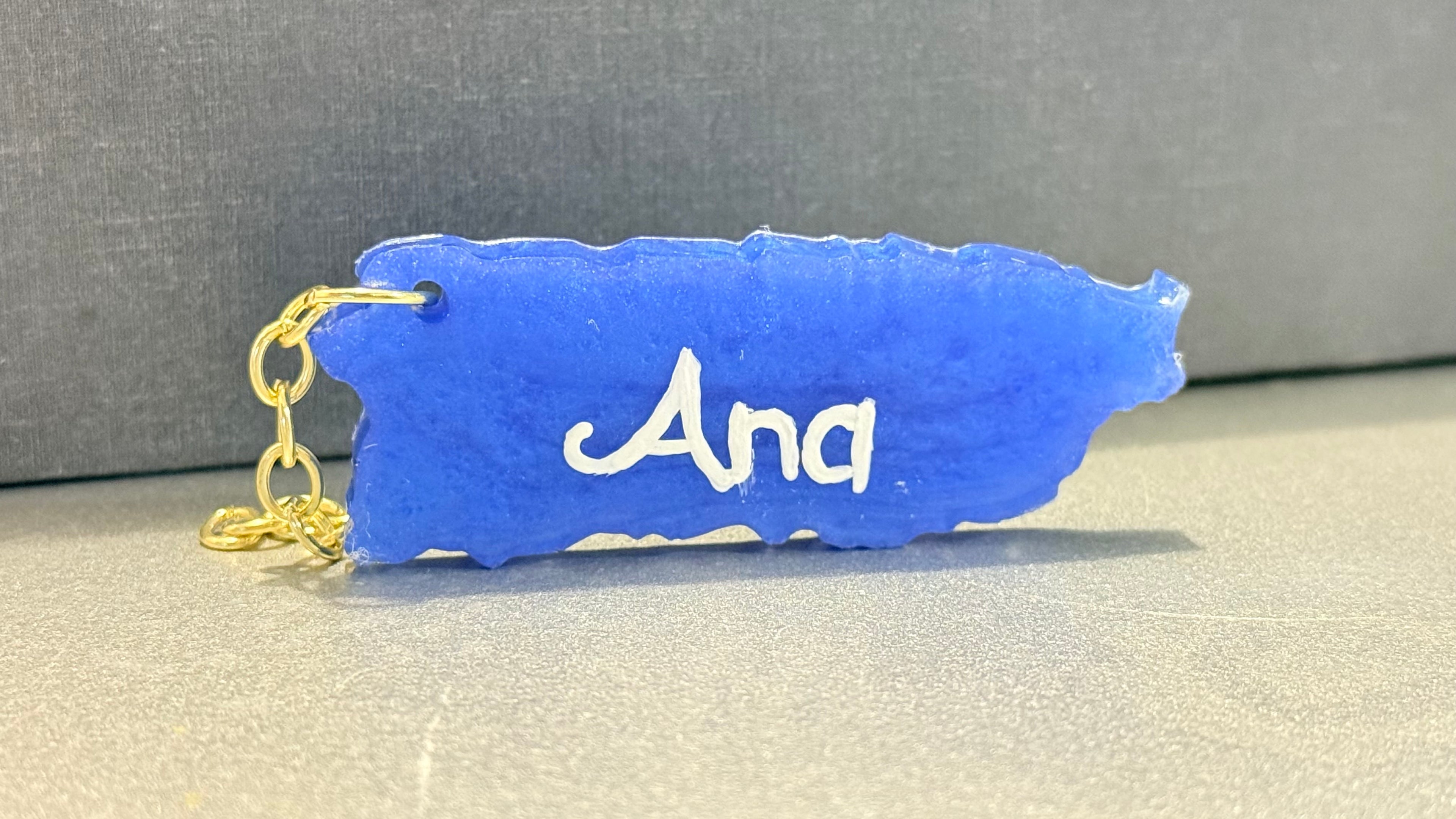 Puerto Rico Keychain