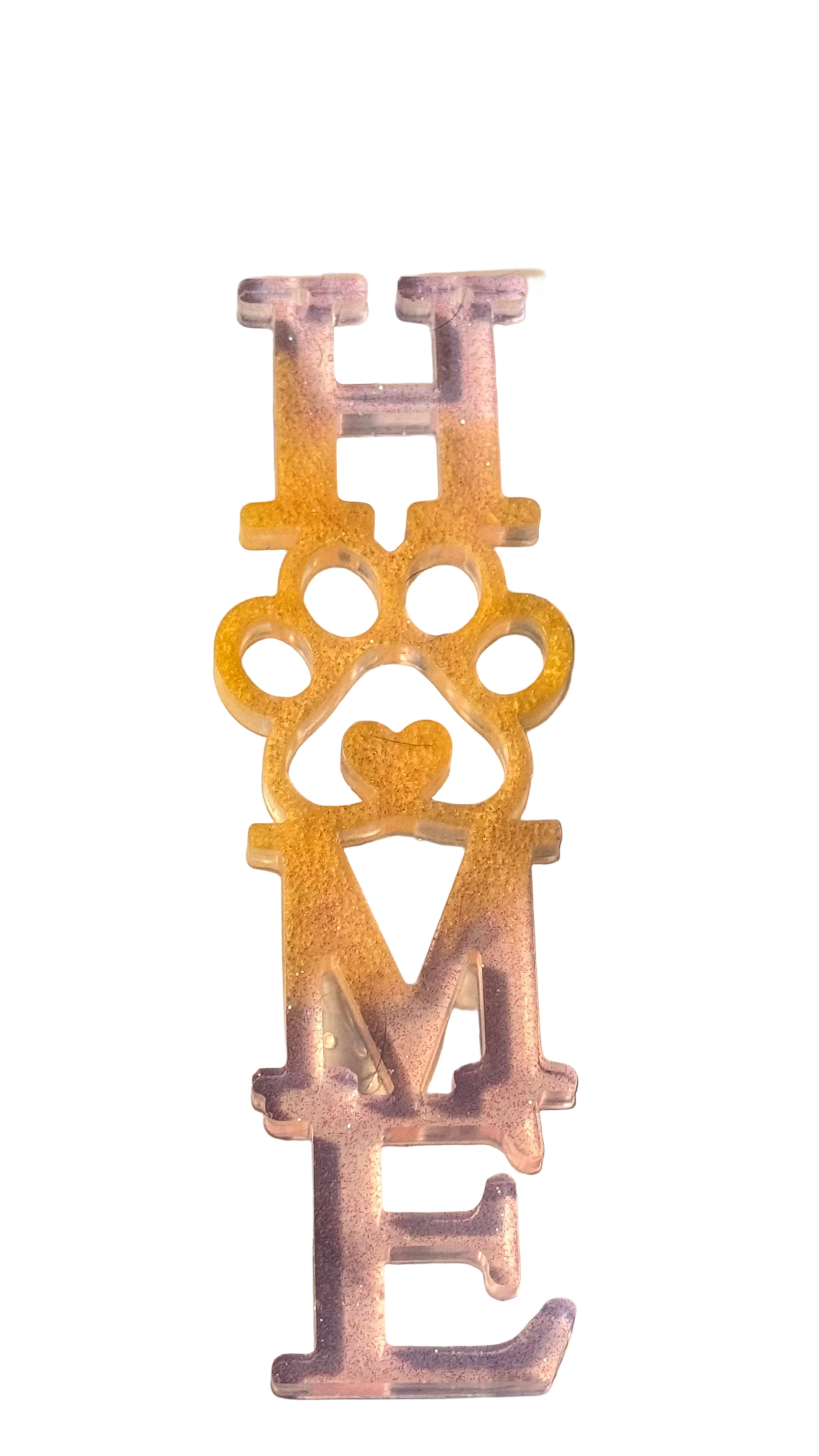 HOME hanging letters 8”L* 3”W