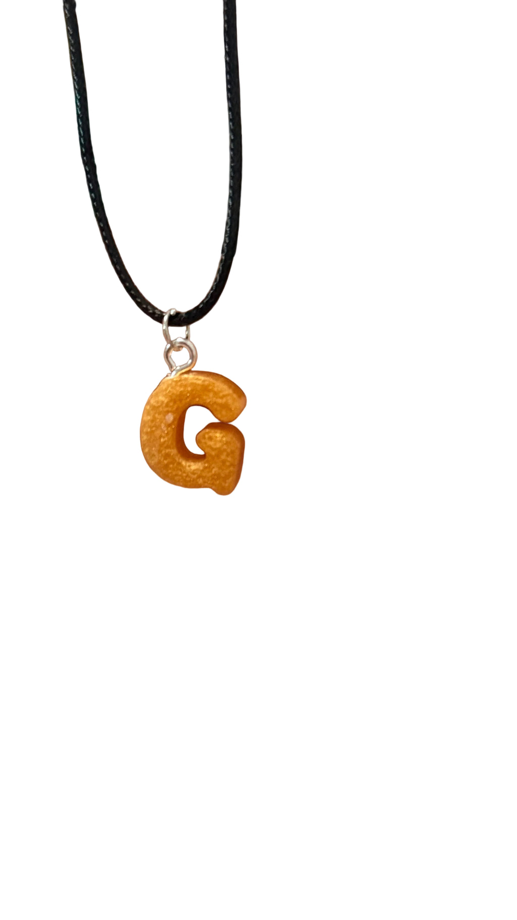 Resin Letters Necklace